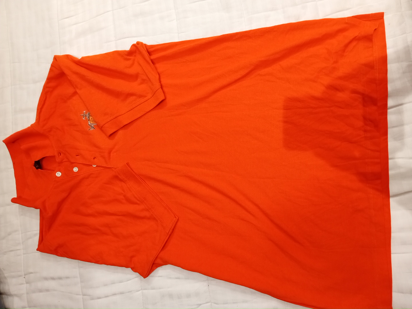 Harriton Orange Polo Shirt