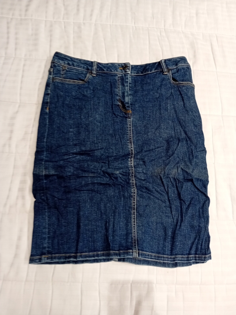 Talbots Denim Midi Rock