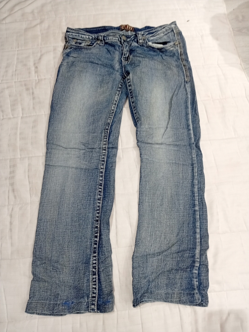 Cowgirl Up Low Rise Flare Jeans