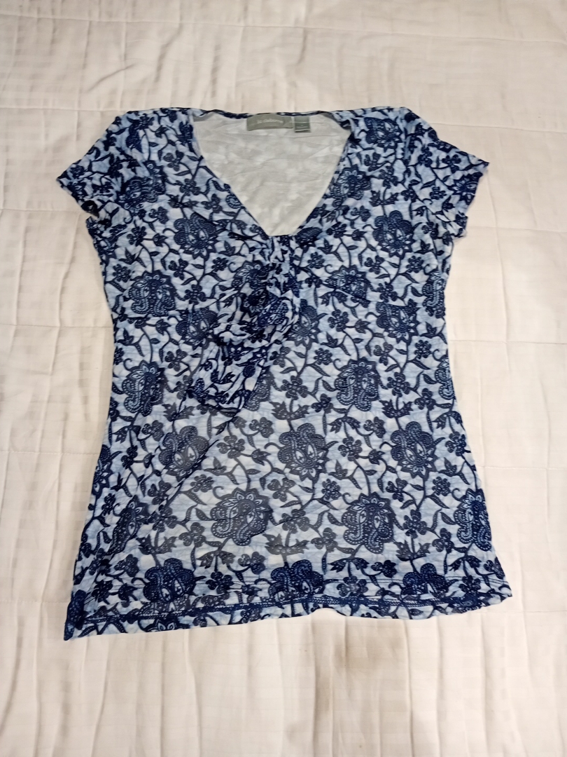 Liz Claiborne Floral Print Top