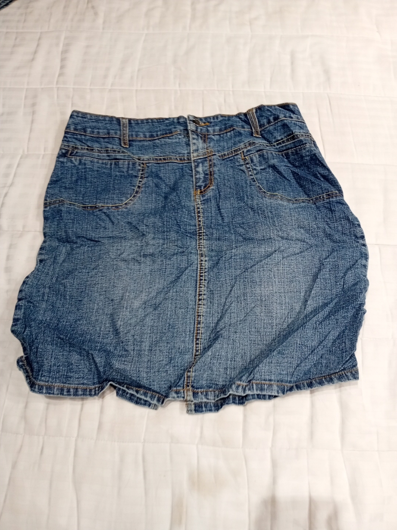 Saia Mini Denim Primero