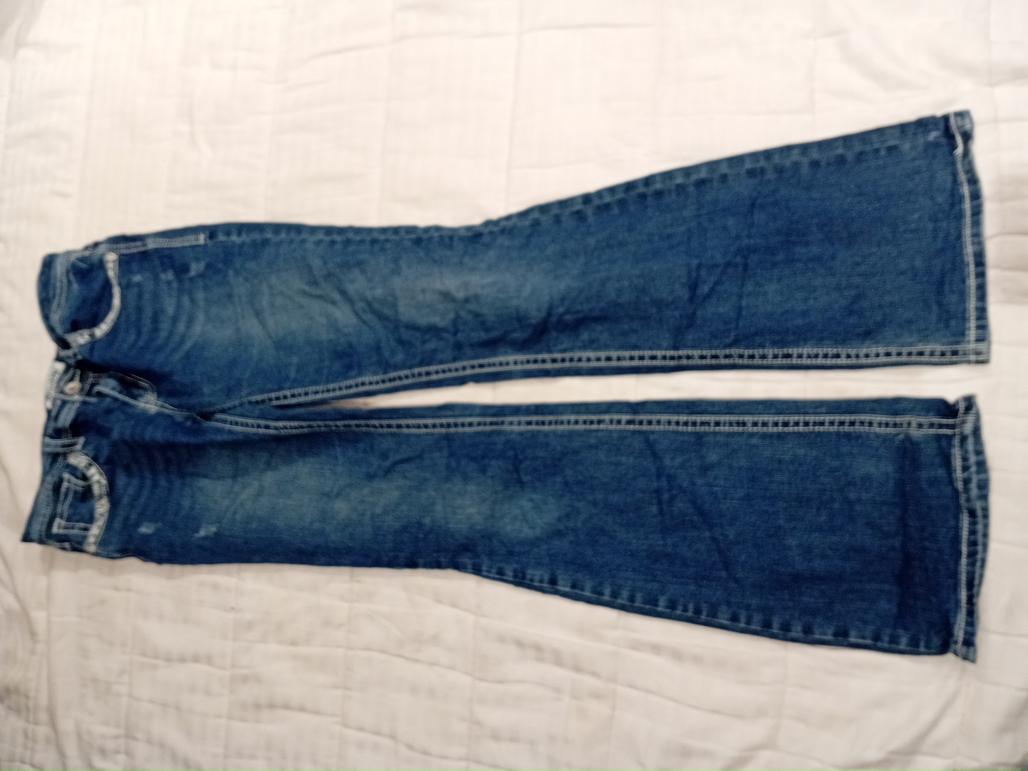 Jeans a zampa d'elefante Embellished Charme