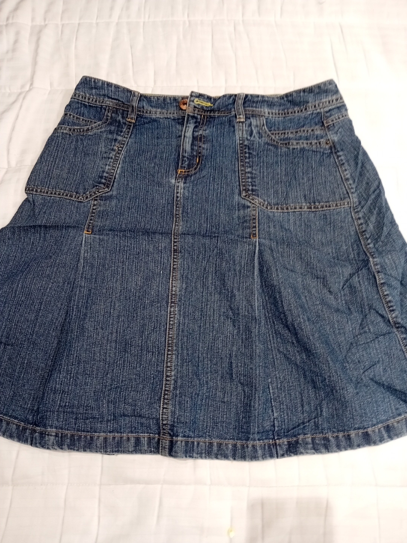 Bass Denim Mini Skirt