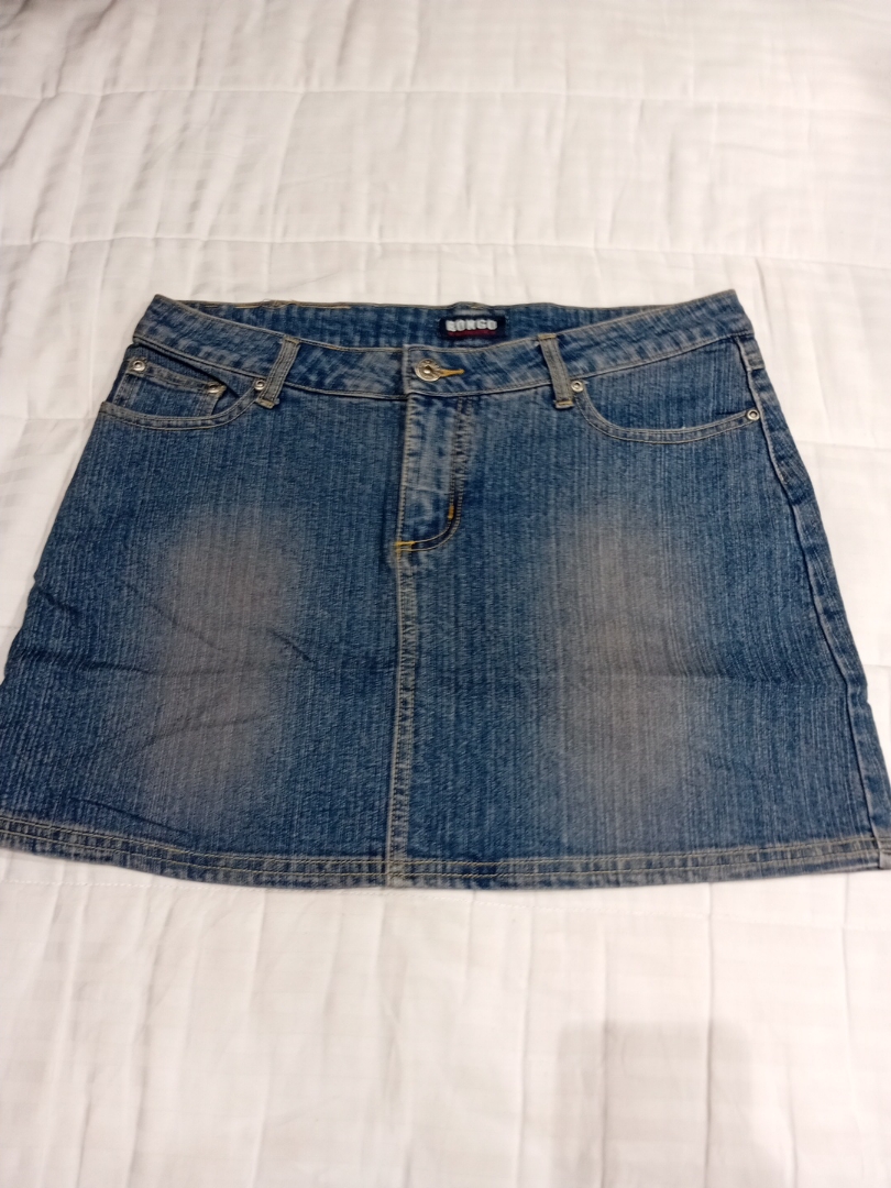 Bongo Denim Mini Saia