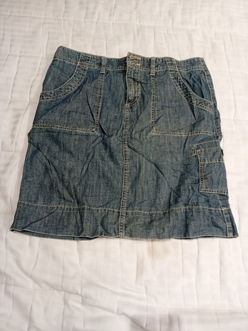 GH Bass Denim Mini Skirt