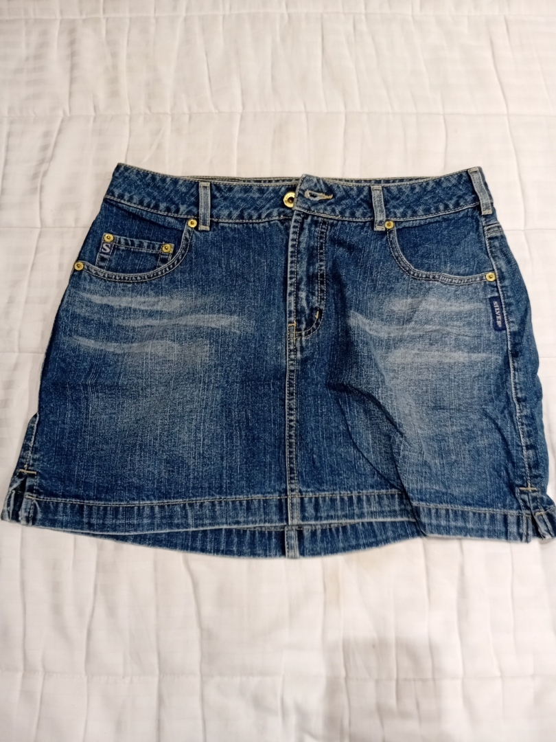 Jupe en denim mini Silver Jeans