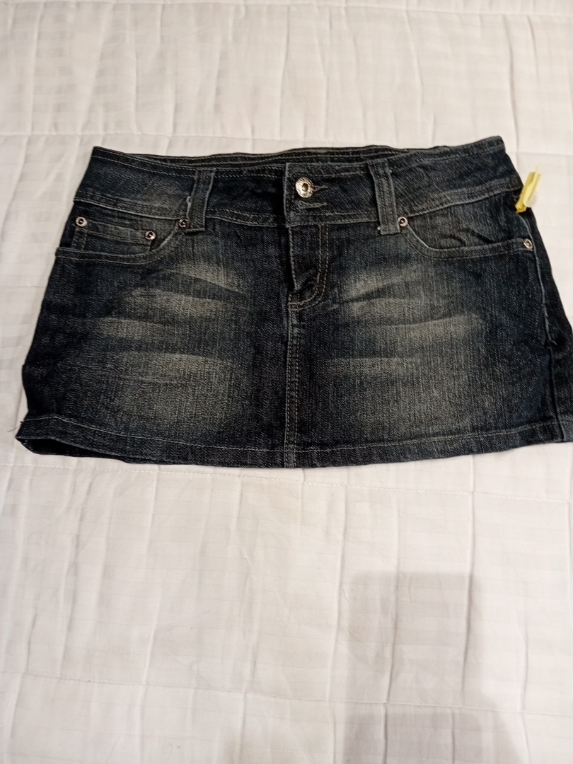 Streetwear Society Denim Mini Skirt