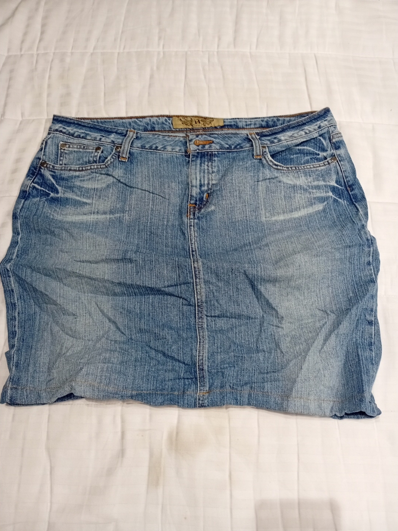 Vintage Denim Mini Skirt