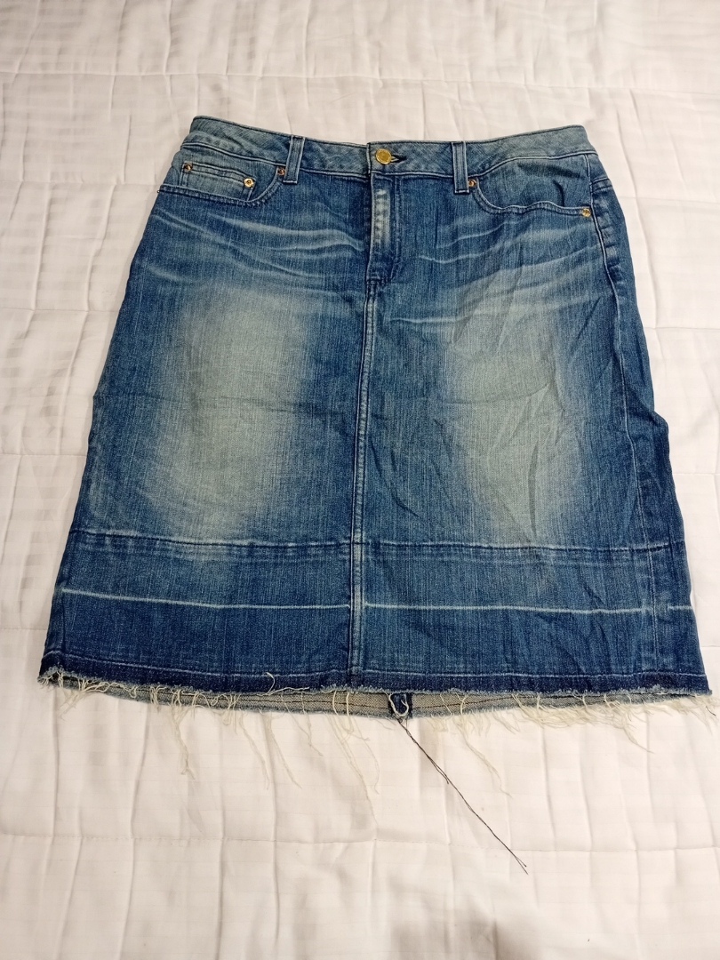 MIS Jeans Denim Mini Skirt
