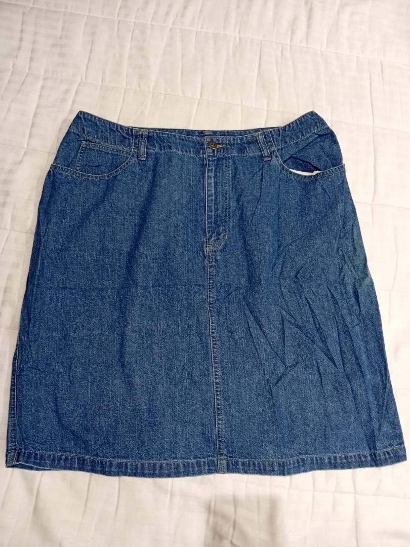 Jupe midi en denim Liz Claiborne