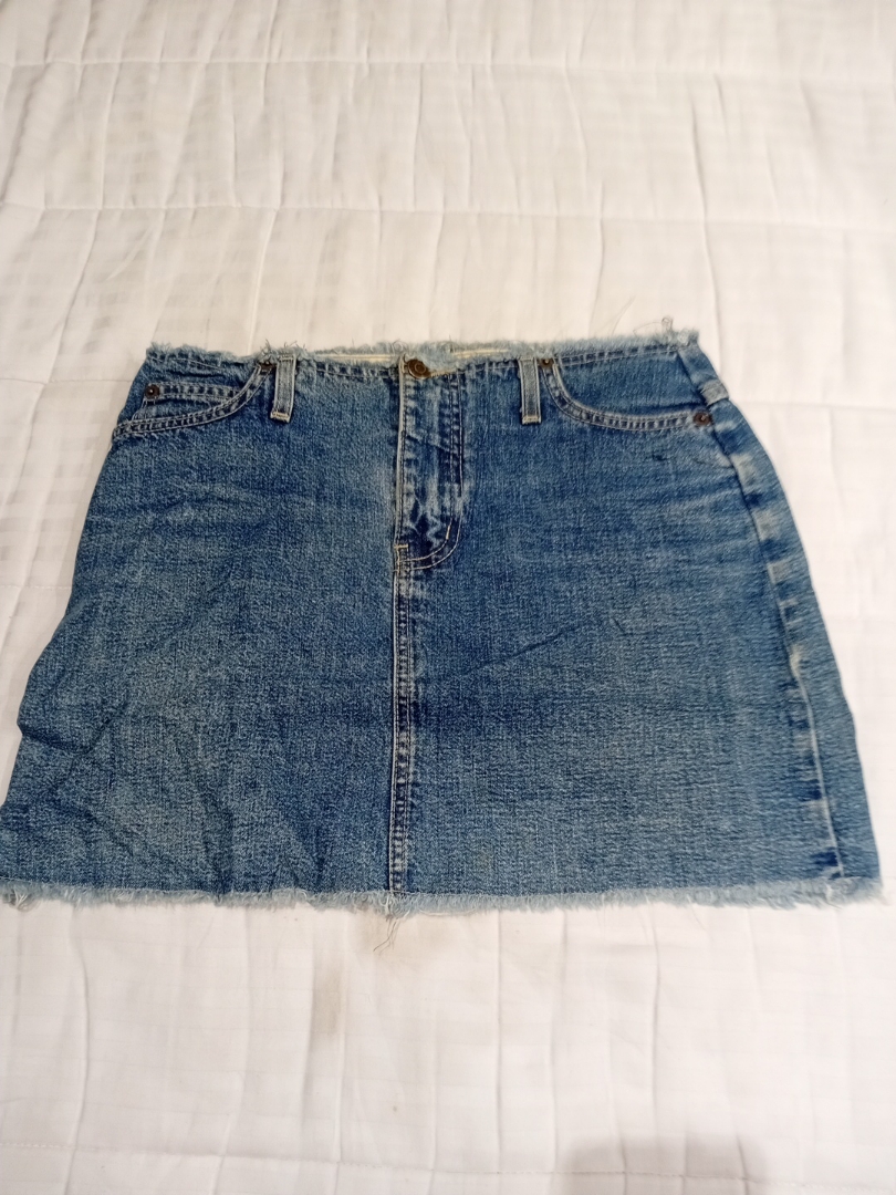 Denim Mini Skirt