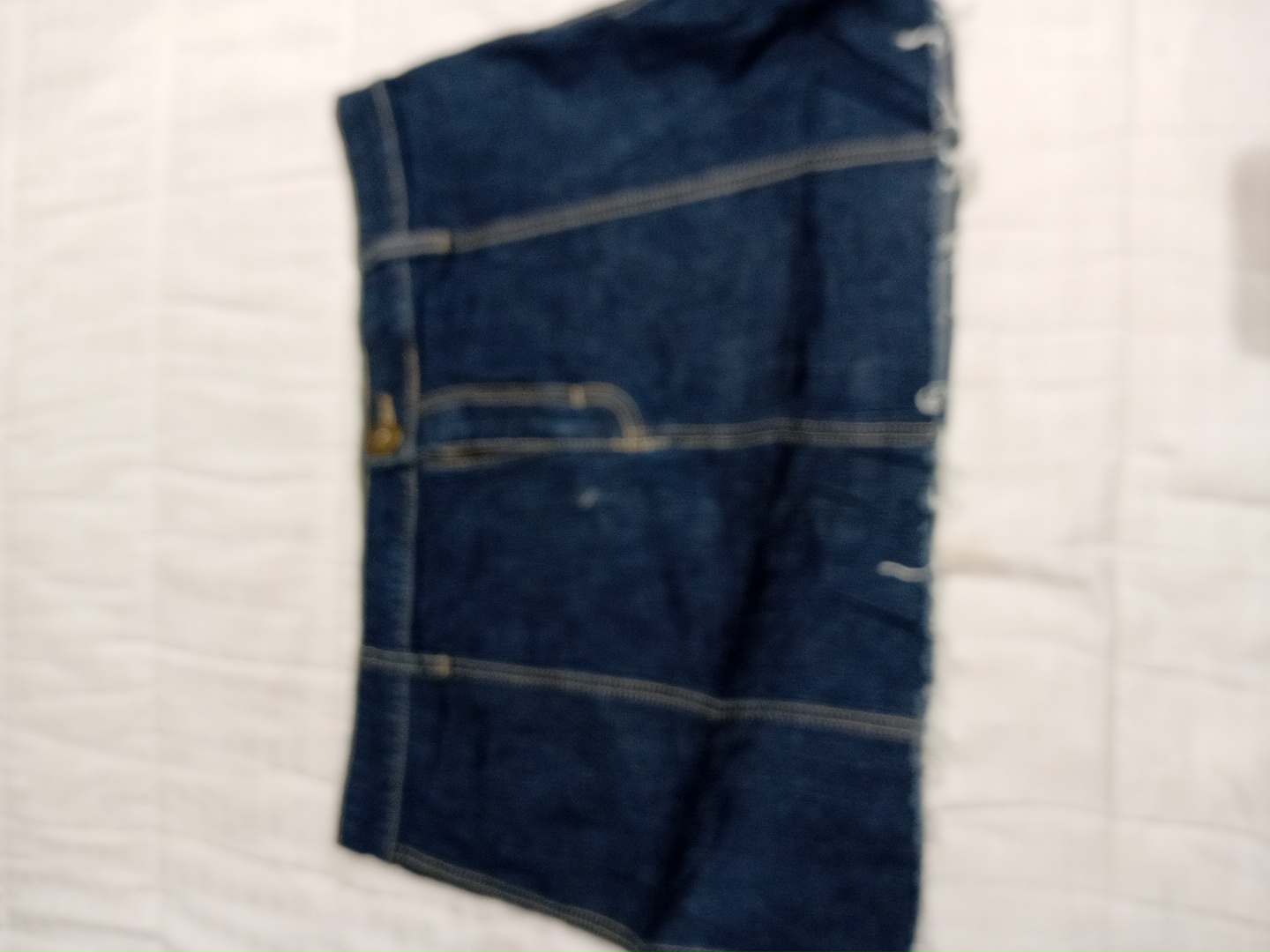 Riders Copper Denim Mini Skirt