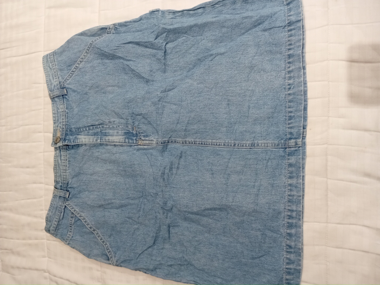 Gloria Vanderbilt Denim Skirt