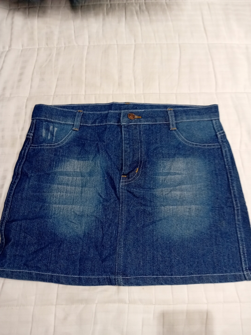 Denim Mini Skirt