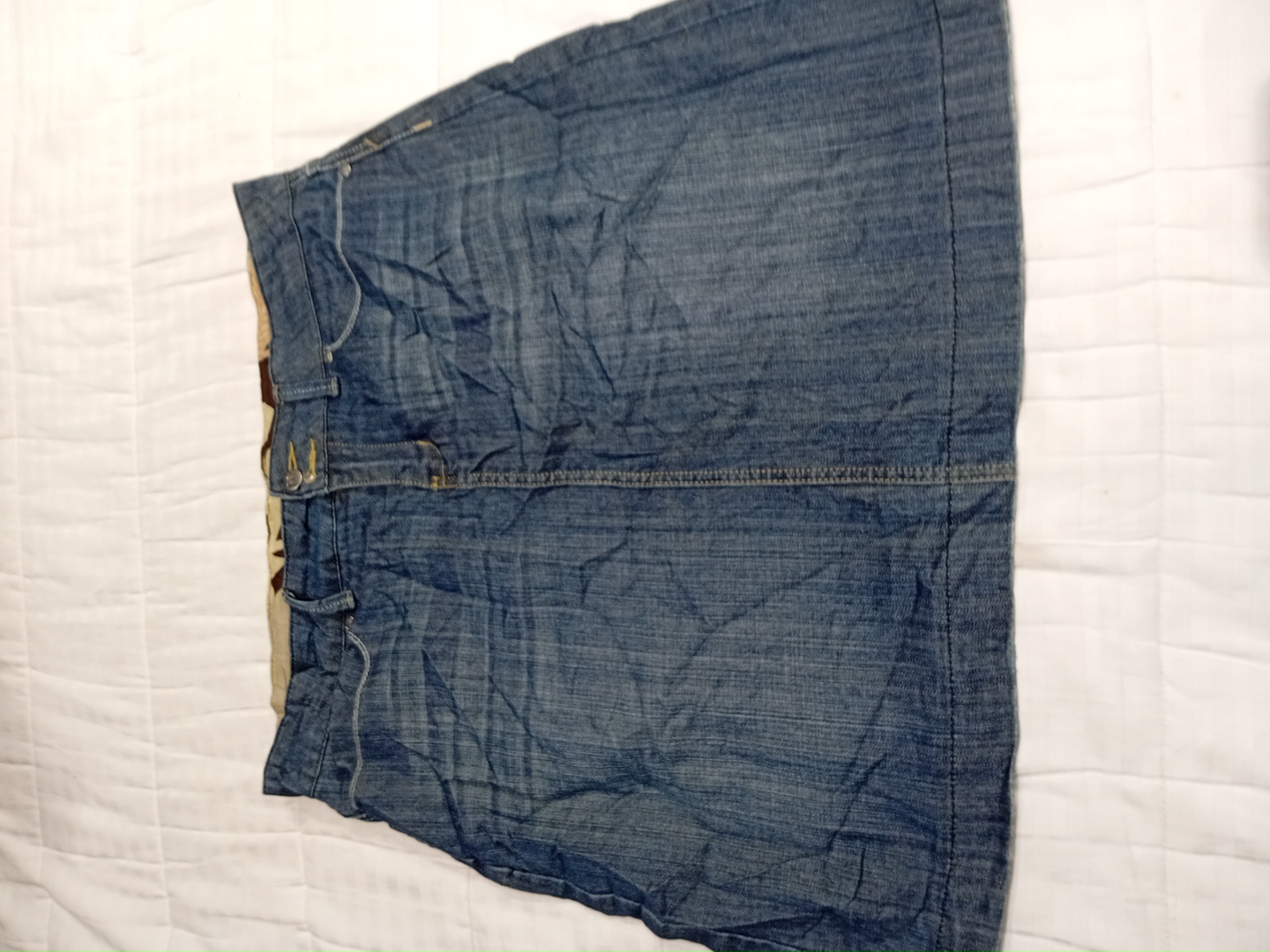 Modbe Denim Mini Skirt