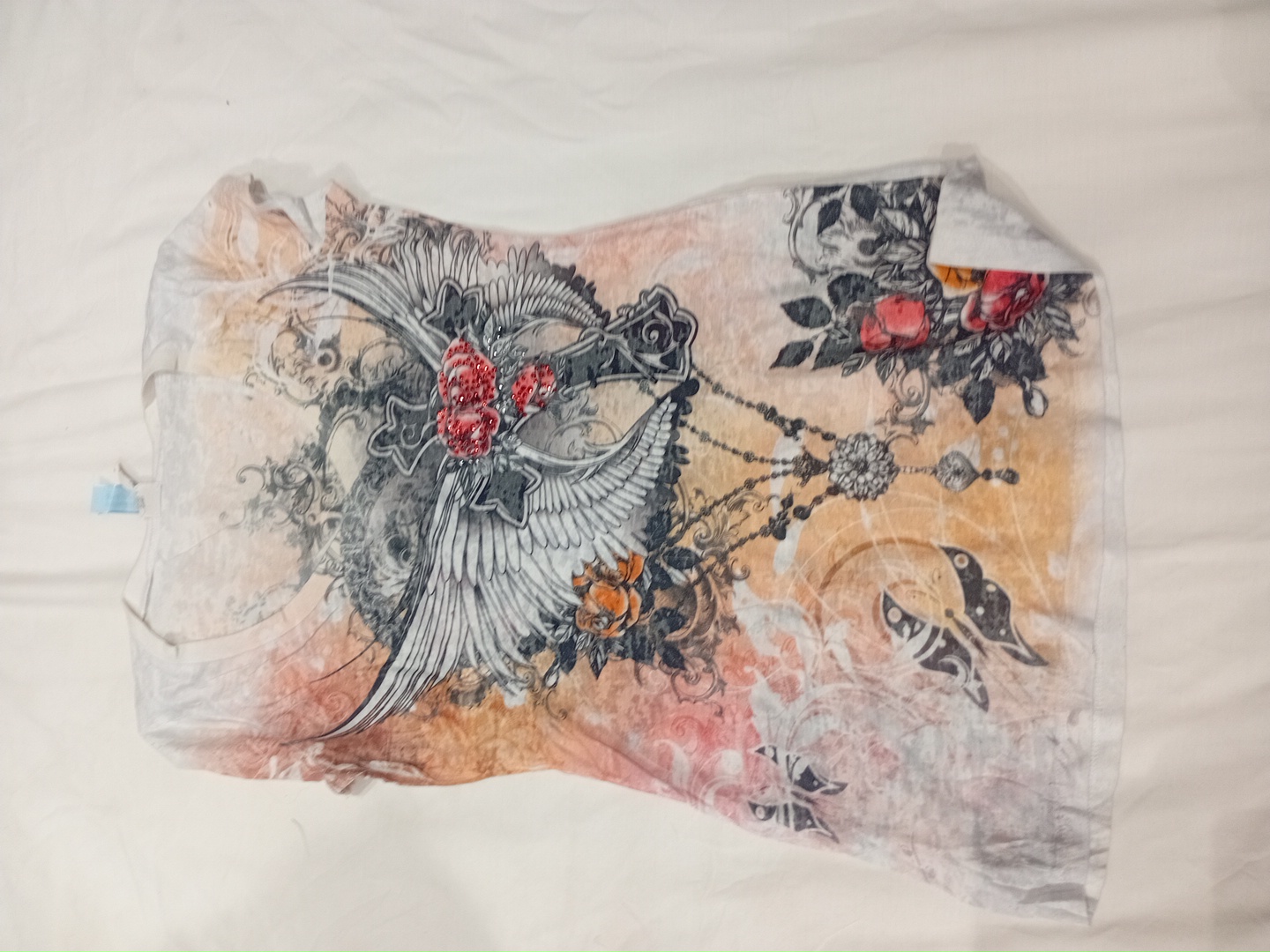 M Fasis by California Blue Graphic T-shirt