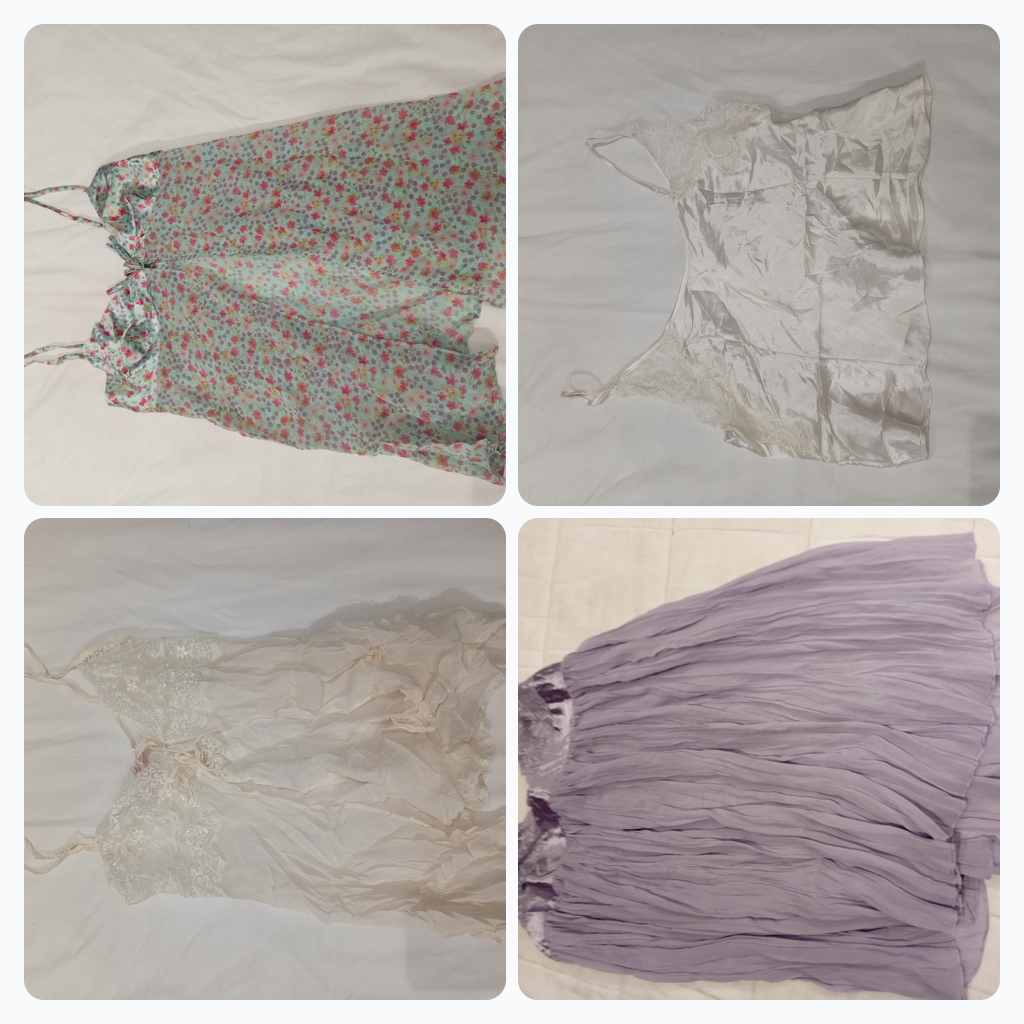 Ensemble de camisoles en dentelle et florales Vict..