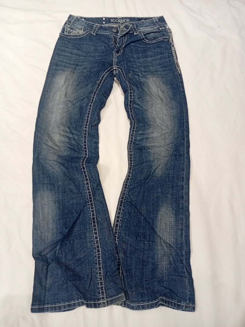 Jeans de campana Rock and Roll Denim