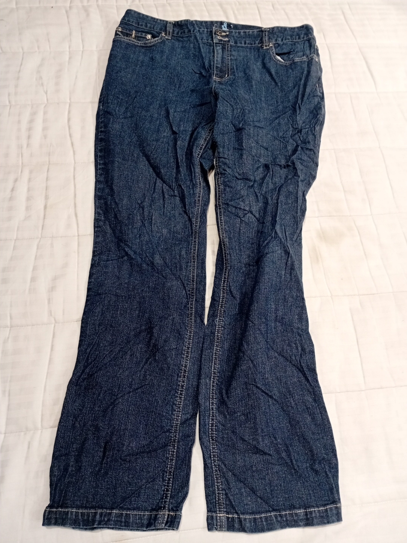 Jeans a campana decorati R & Gear