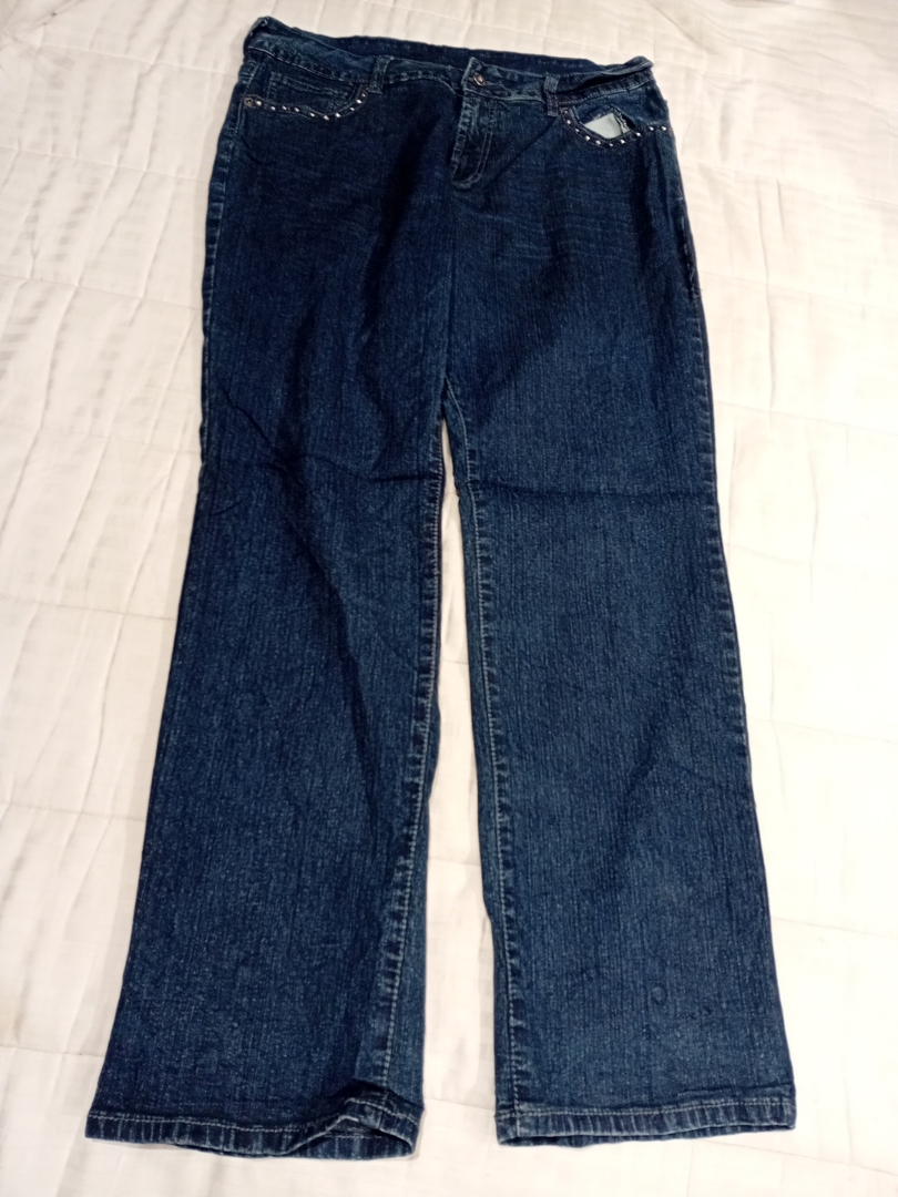 VSR Jeans Pantalones vaqueros acampanados con ador..