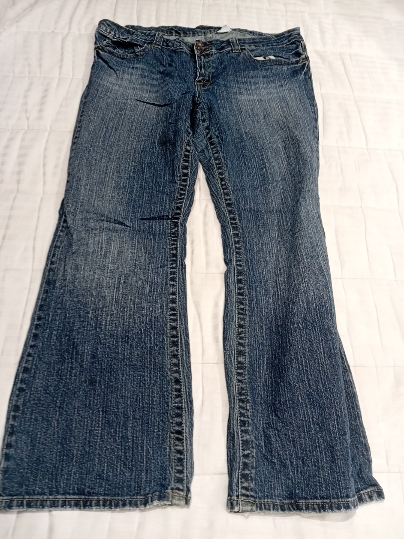 Warehouse One Y2K Flare Jeans