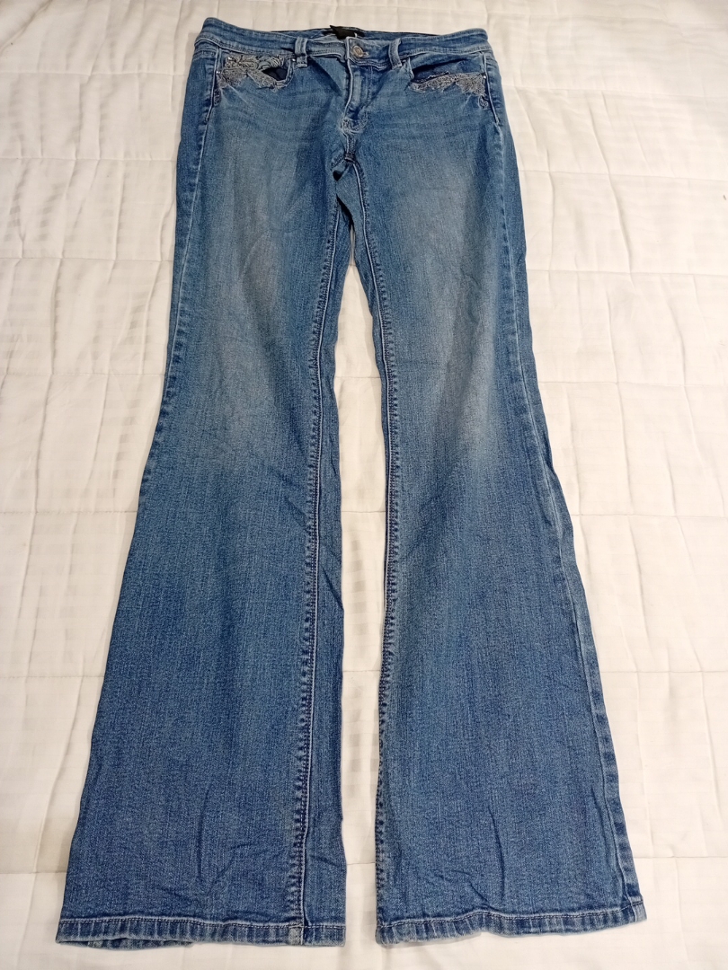 Jeans Bootcut Embellished da White House Black Mar..