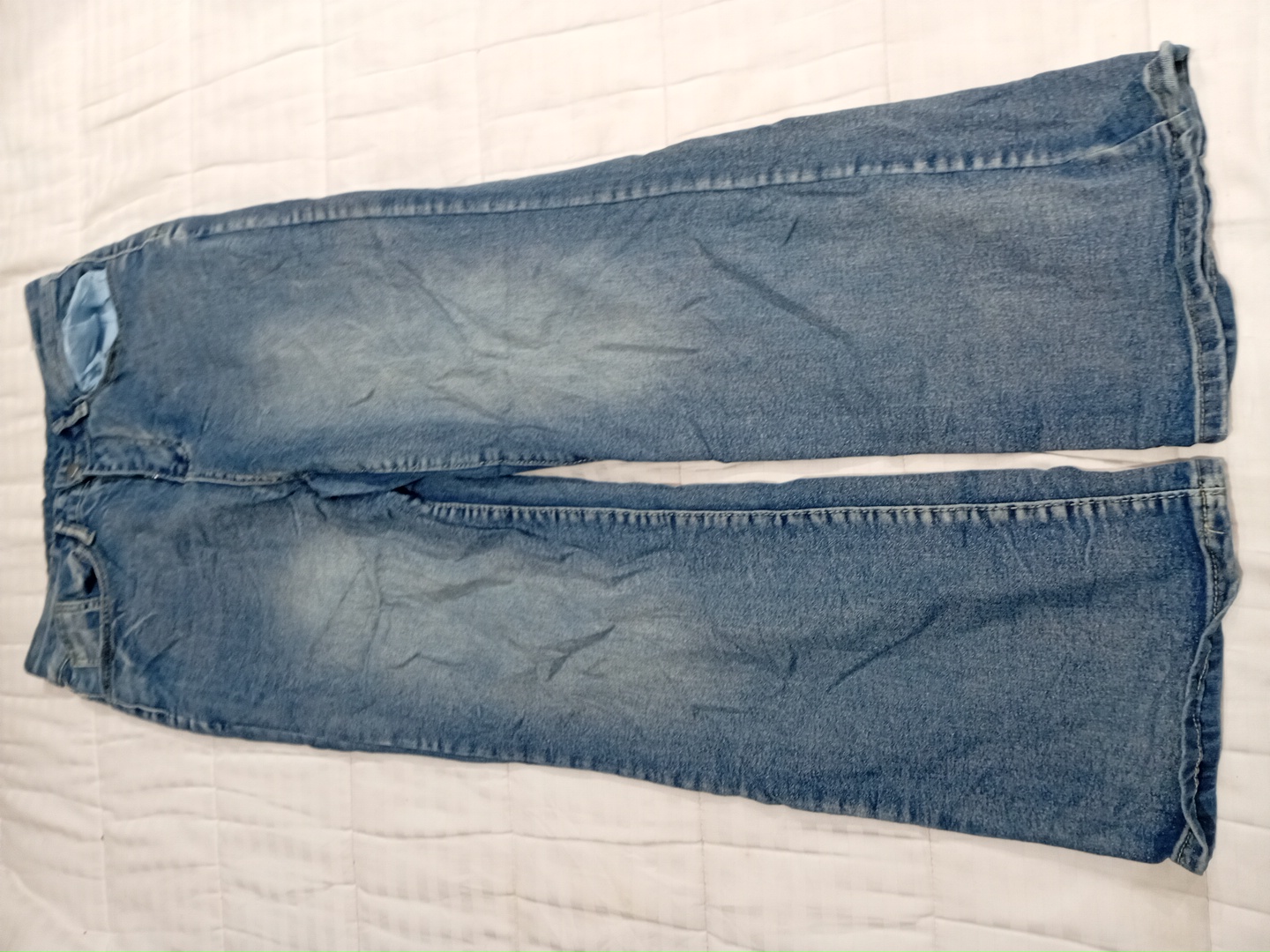 Y2K Flare Jeans with Embroidered Pockets