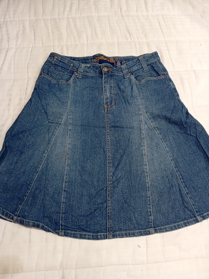 Gonna midi in denim Bill Blass Jeans