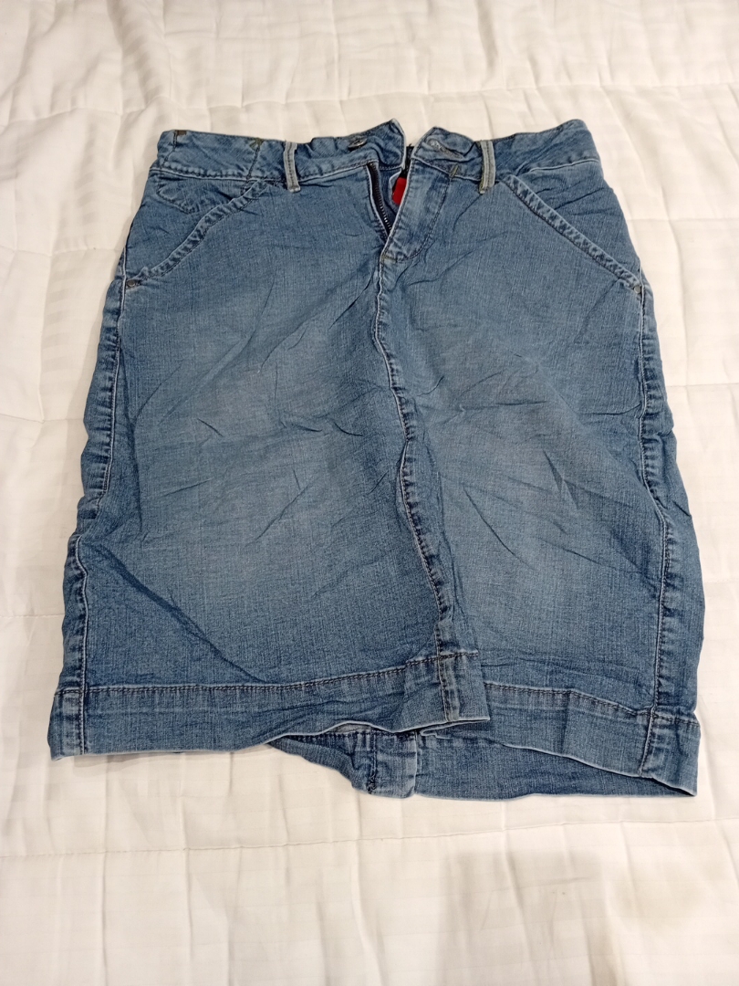 Falda Midi de Denim Jag Jeans