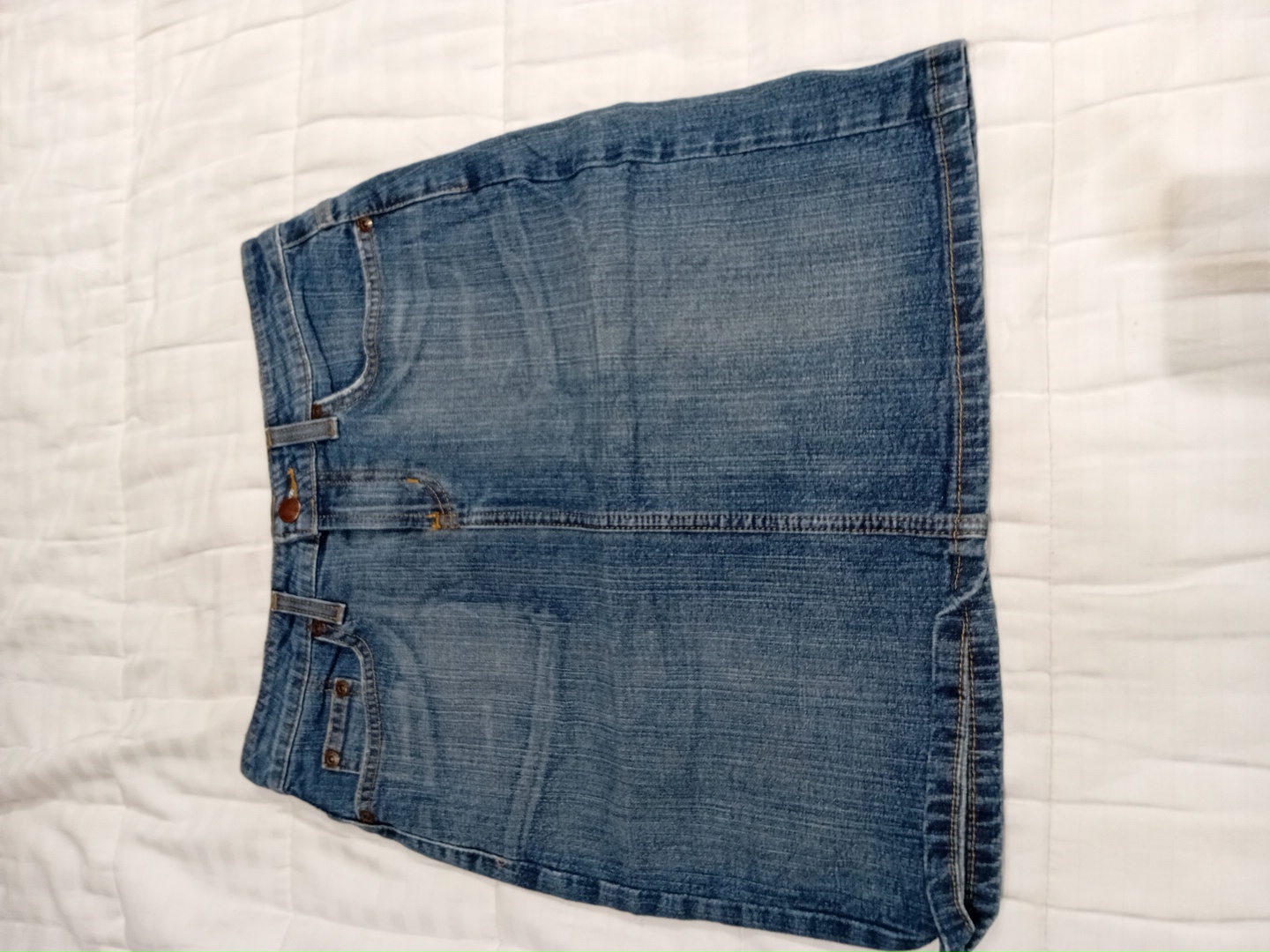 Denim Mini Skirt