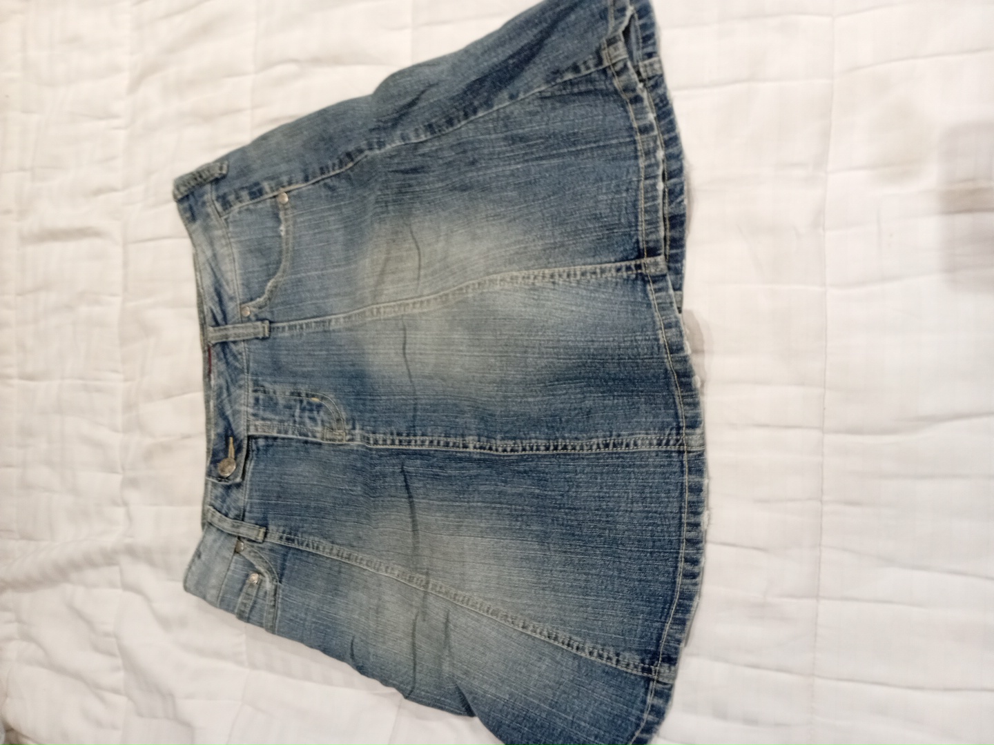 YMI Denim Mini Skirt