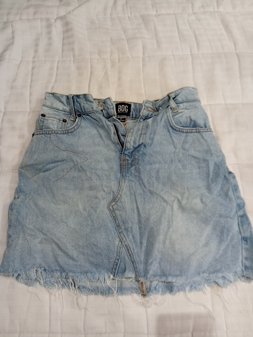 BDG Denim Mini Skirt