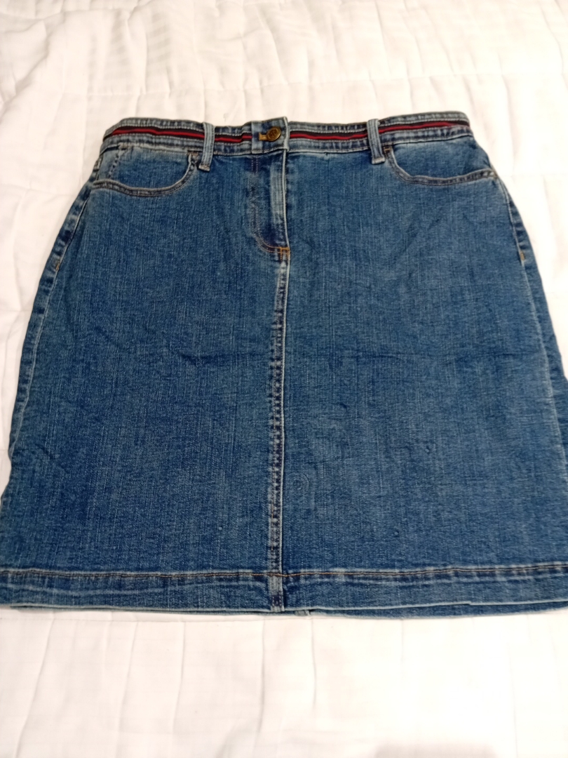 Talbots Denim Mini Skirt