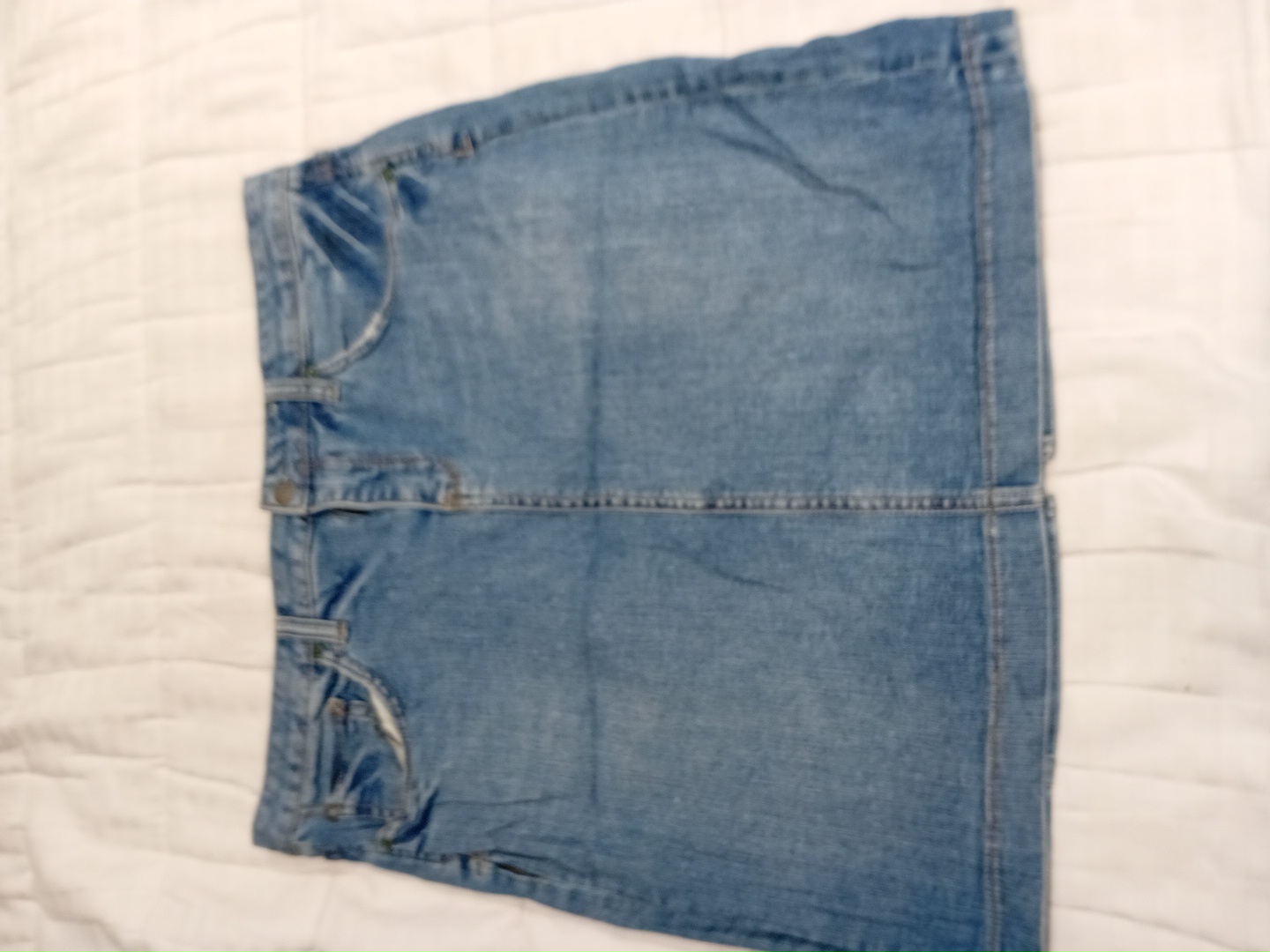 Converse One Star Denim Mini Skirt