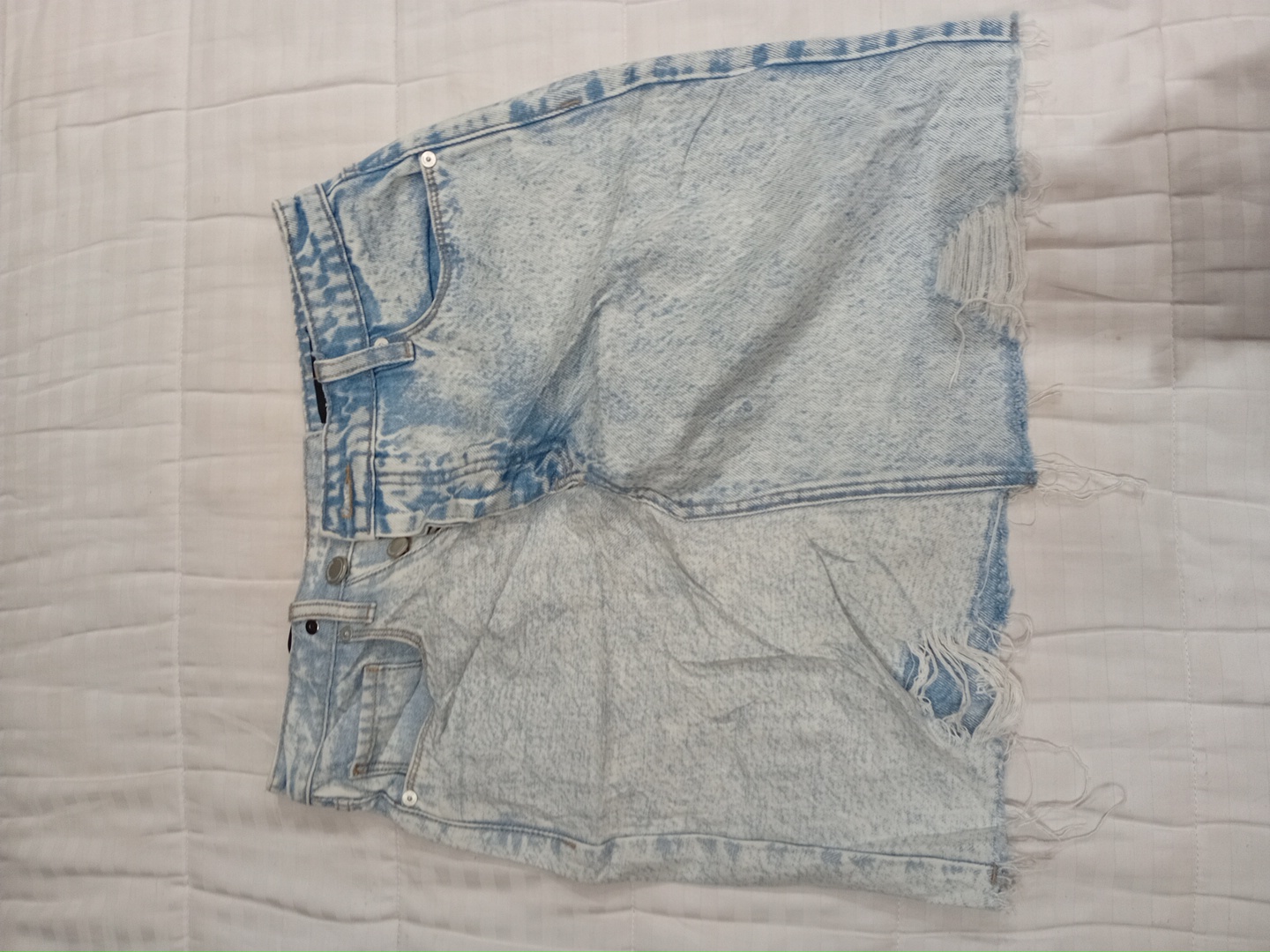 Denim Mini Skirt