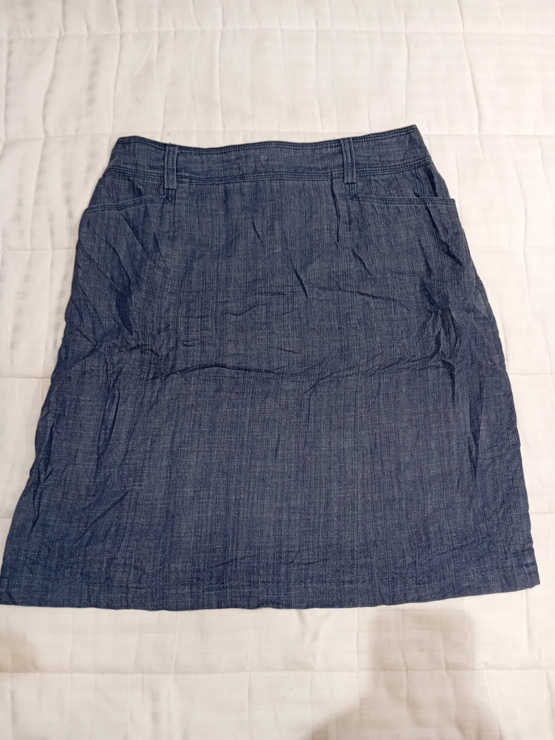 J.Crew Jupe en laine grise