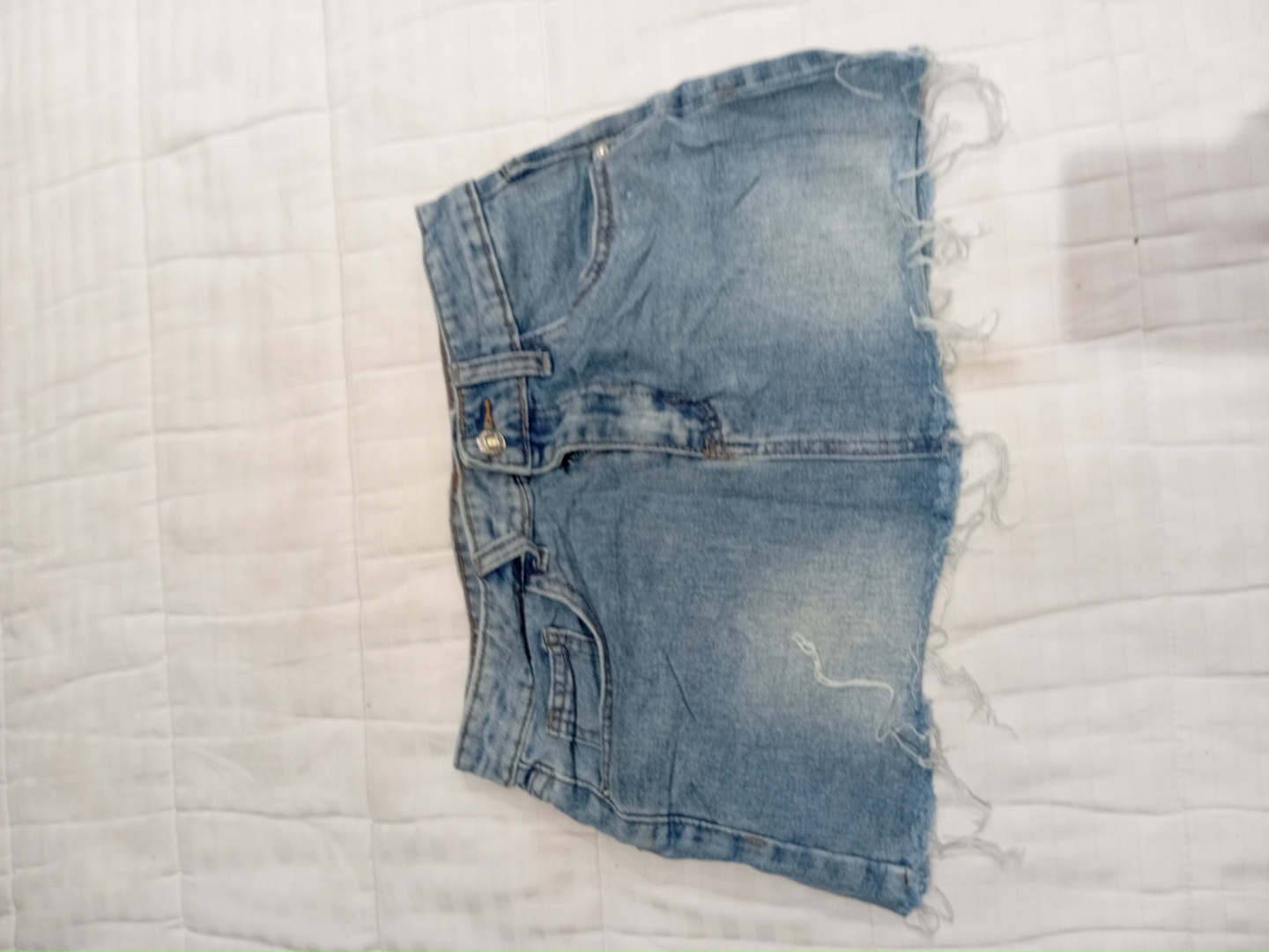 Denim Mini Skirt