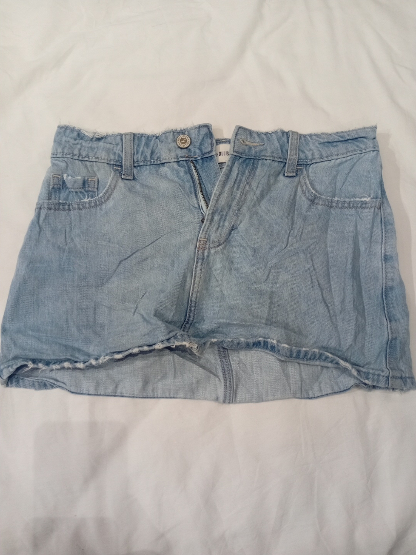 Hollister Denim Mini Skirt