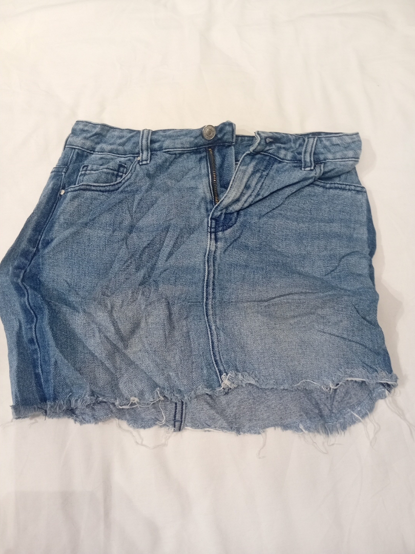 Denim Mini Skirt