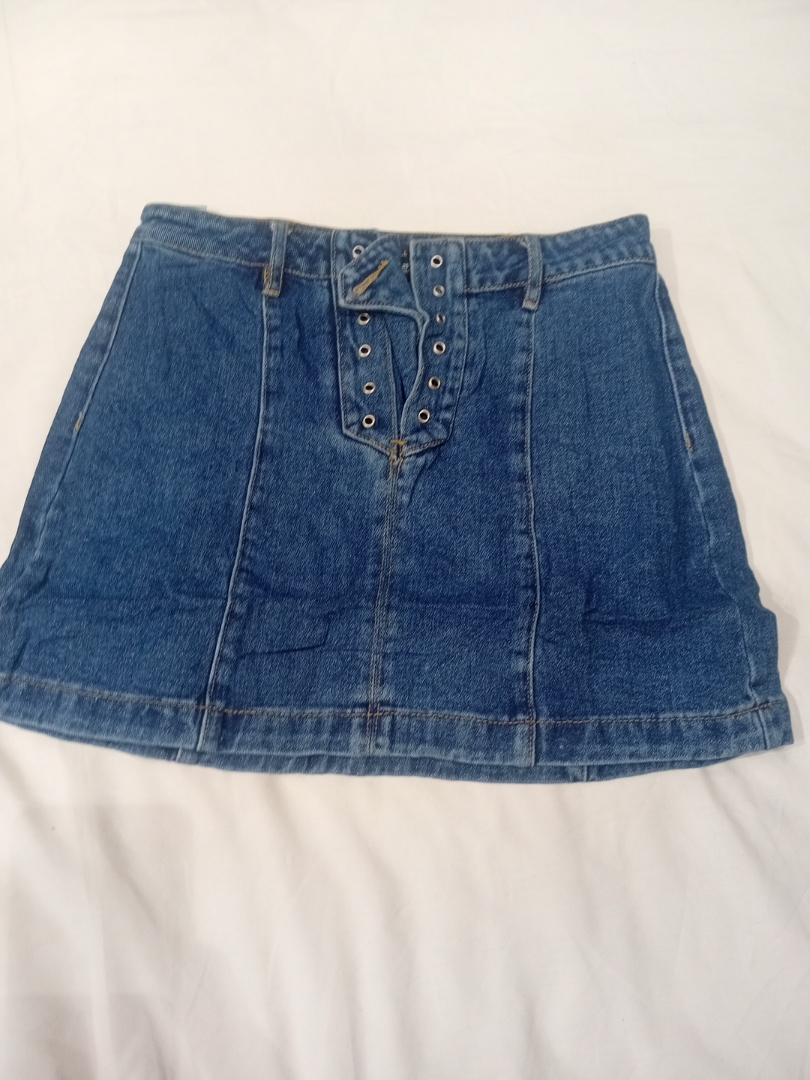 Falda Mini de Mezclilla