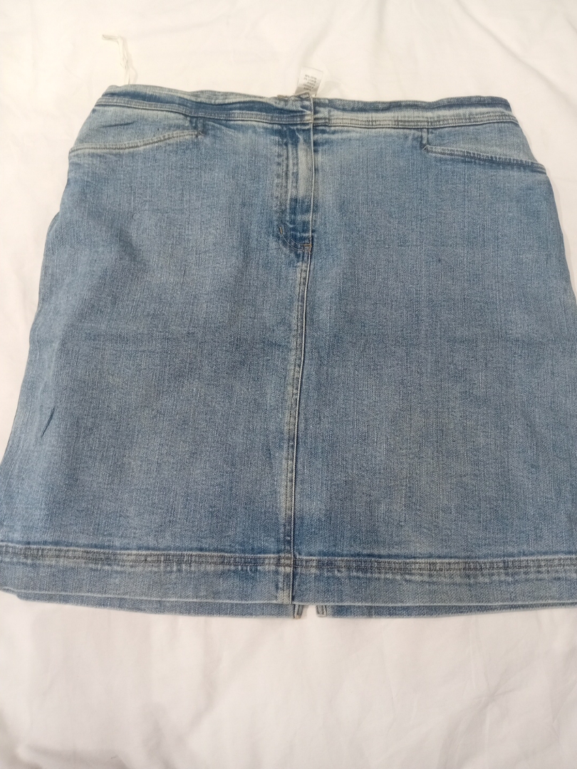 Falda de mezclilla