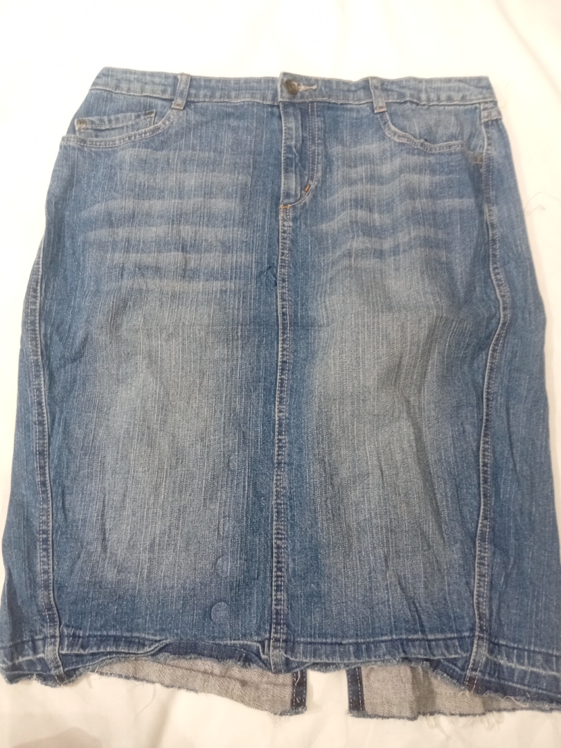 A.N.A Falda de mezclilla