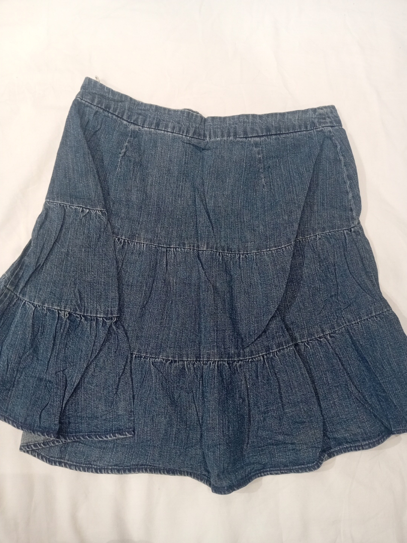 Falda de mezclilla