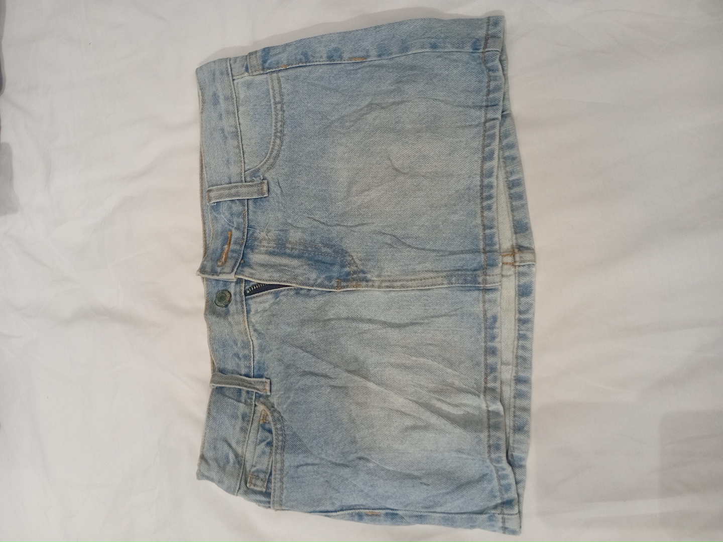 Denim Mini Skirt