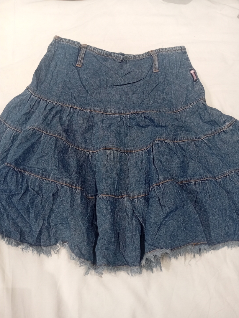 Falda de mezclilla