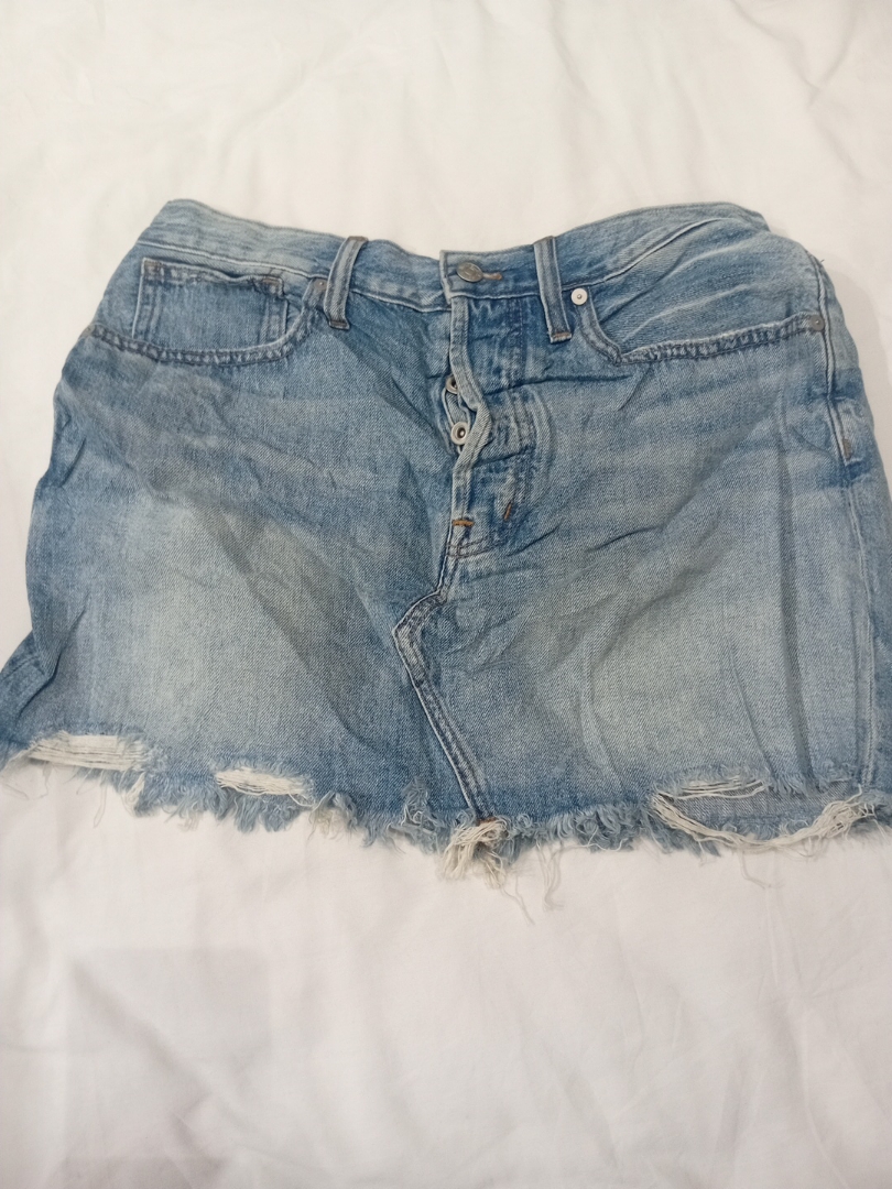 Madewell Denim Mini Skirt