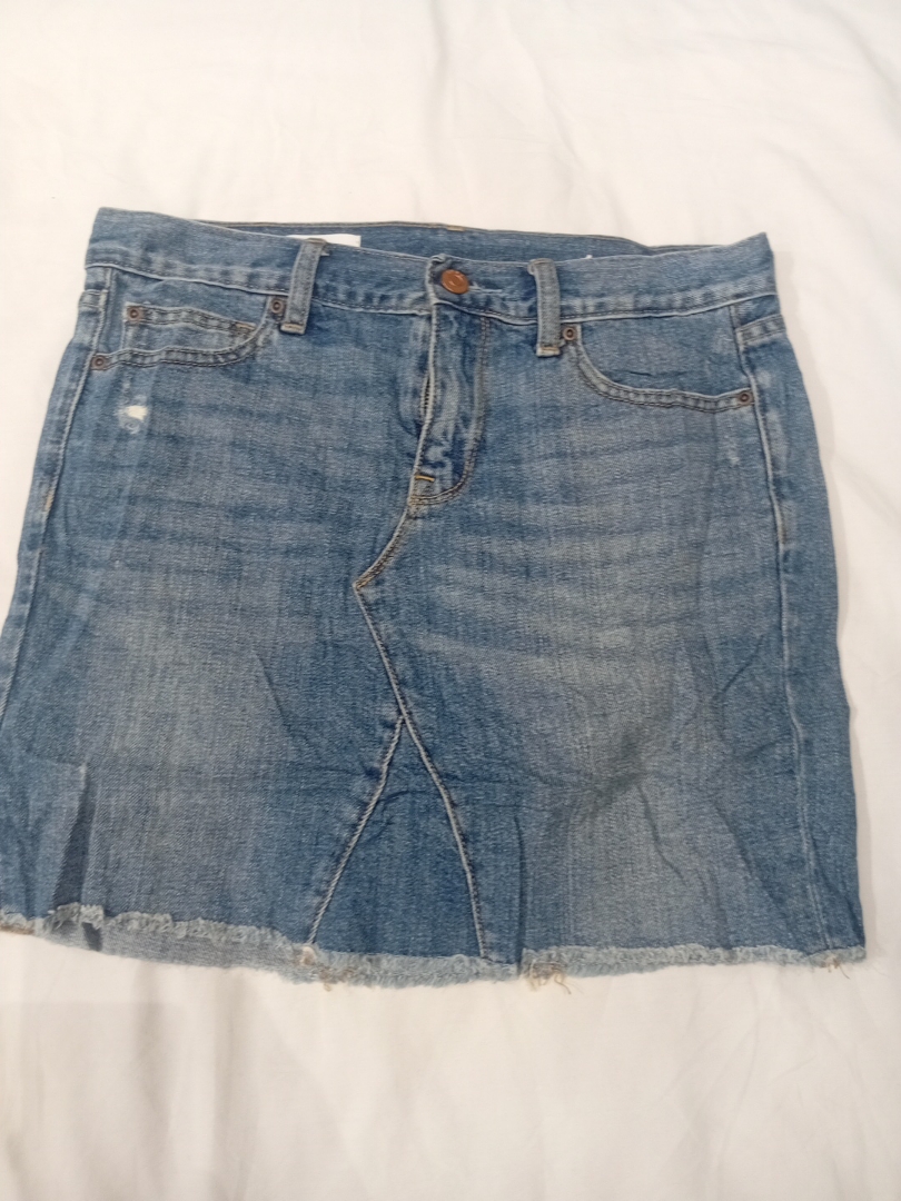 Minigonna di denim