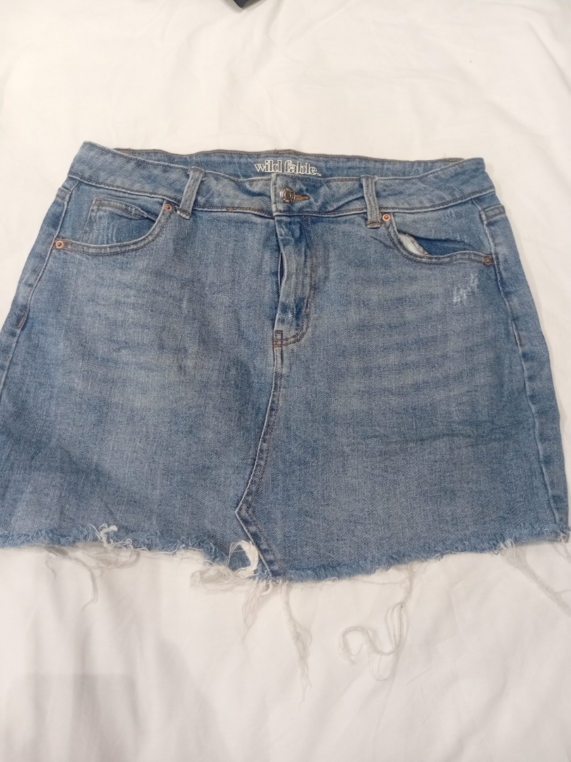 Falda de mezclilla de Wild Fable