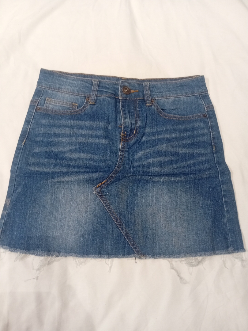 Minifalda de mezclilla