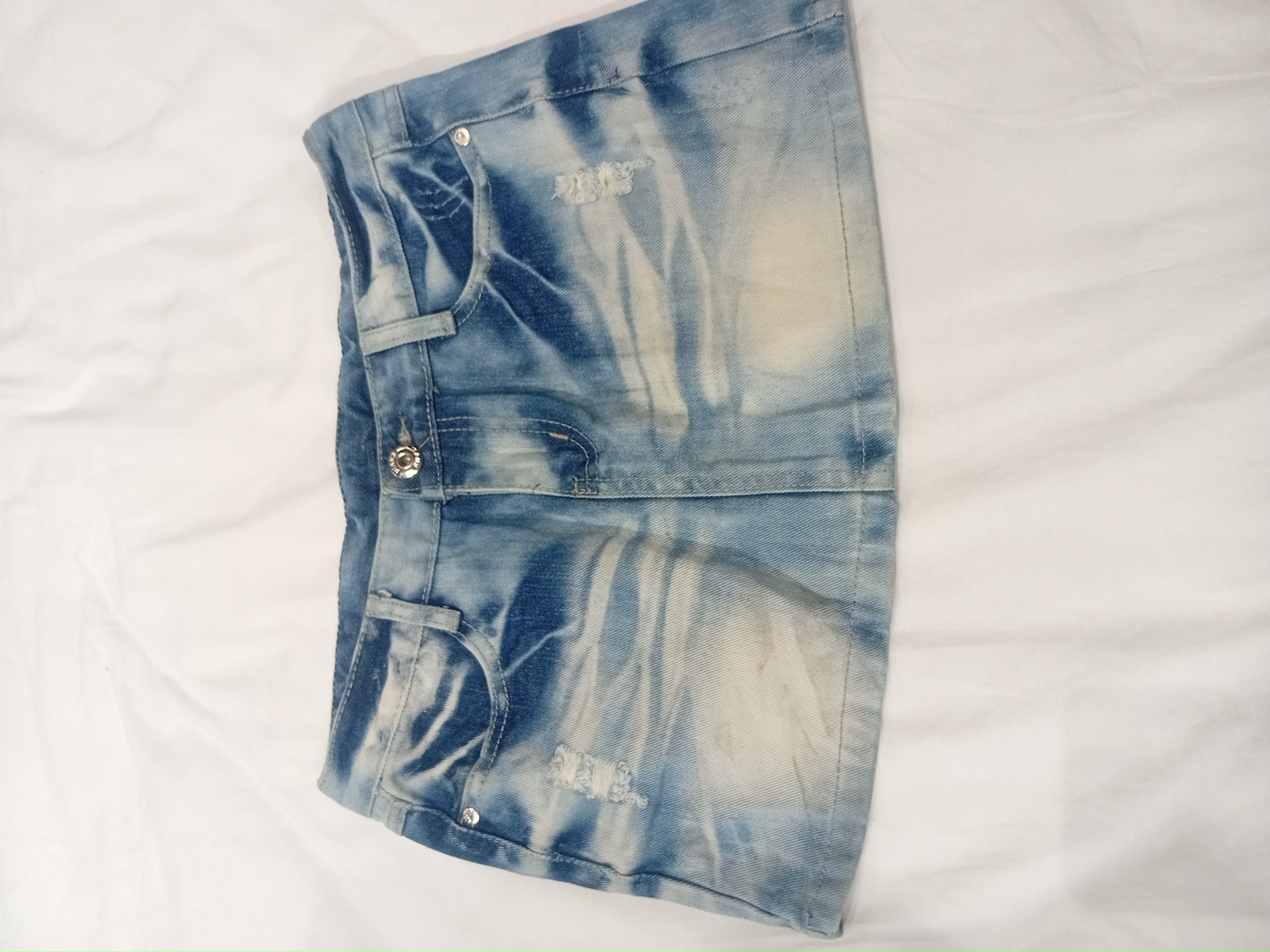 Denim Mini Skirt